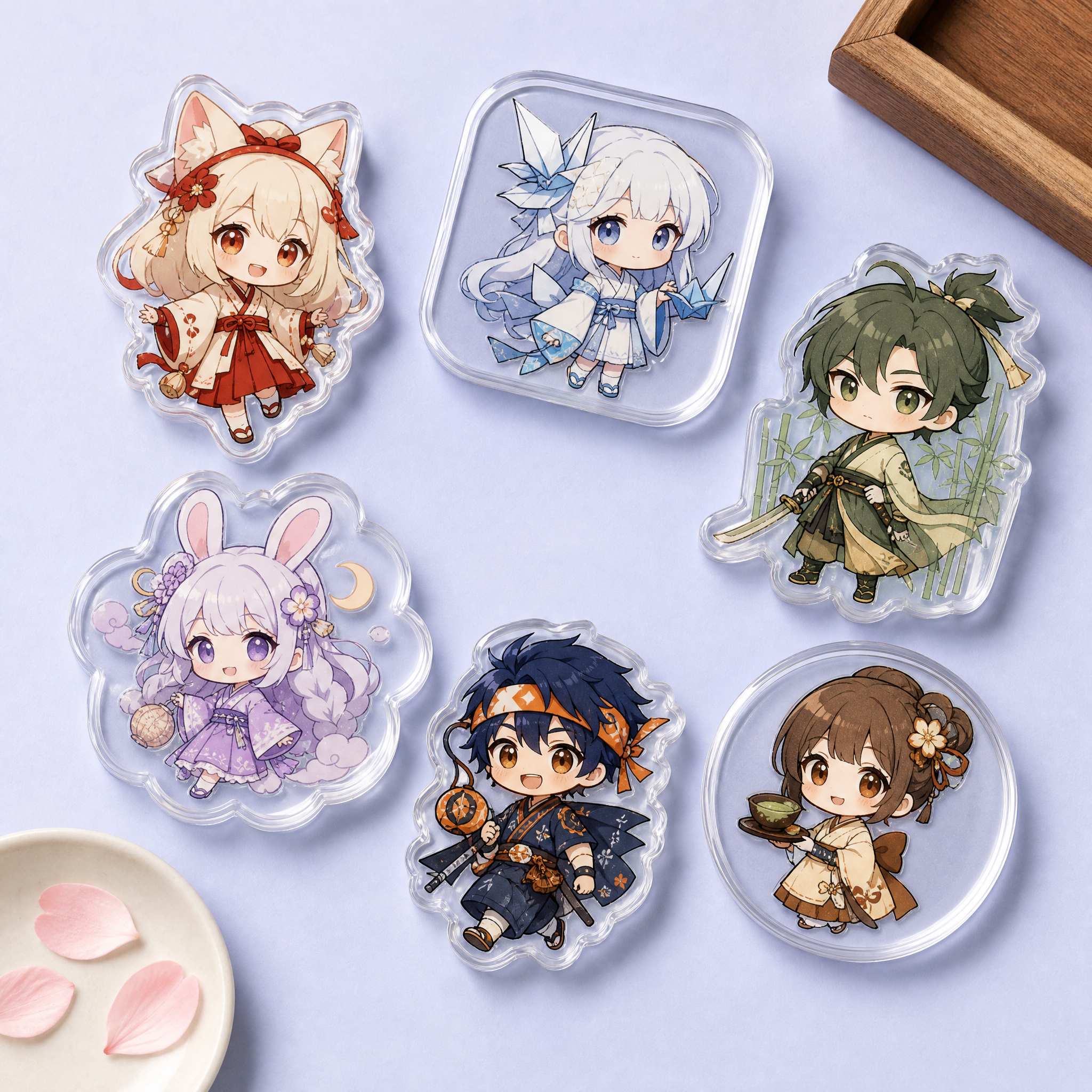 Custom Japanese Anime Acrylic Phone Grips Wholesale · MagSafe & Collapsible Kickstand Socket Griptok Manufacturer