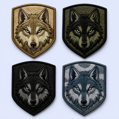 Custom Tactical Embroidered Morale Patches Wholesale · Mil-Spec Hook and Loop Backing & Merrowed Border Patch Manufacturer