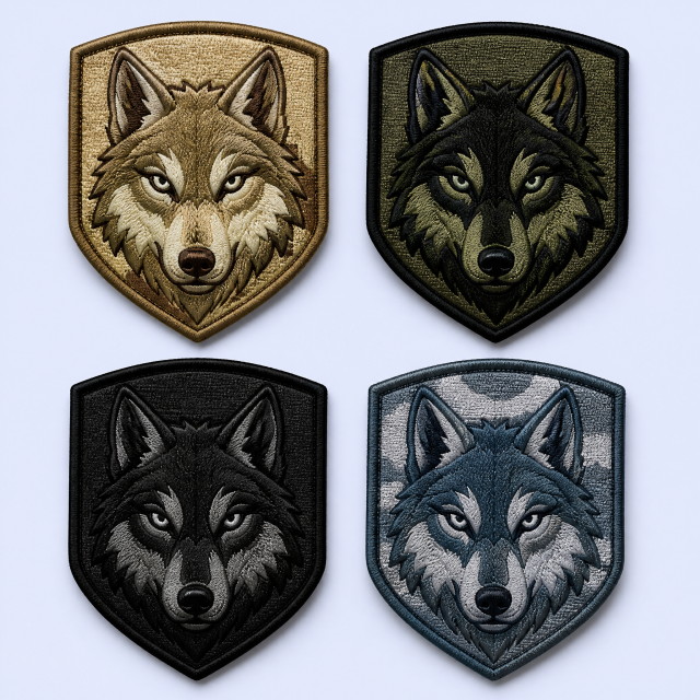 Custom Tactical Embroidered Morale Patches Wholesale · Mil-Spec Hook and Loop Backing & Merrowed Border Patch Manufacturer