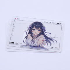 Custom Transparent Viewfinder Photo Cards - Ultra-Thin Clear Plastic Cards - STANDARD GIFTS