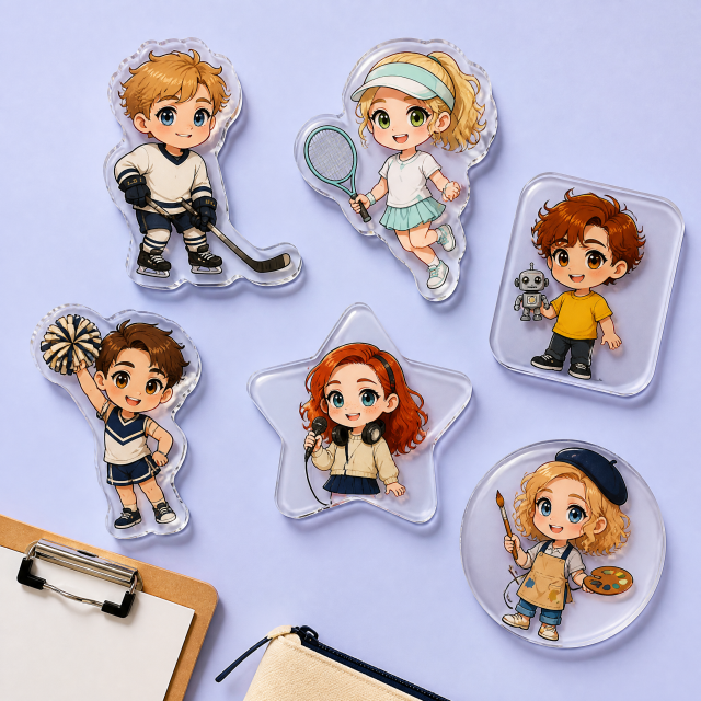 Custom Anime Acrylic Phone Grips Wholesale · MagSafe & Collapsible Kickstand Socket Griptok Manufacturer