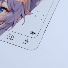Custom Transparent Viewfinder Photo Cards - Ultra-Thin Clear Plastic Cards - STANDARD GIFTS