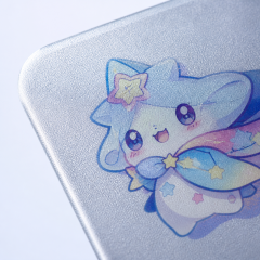 Custom Frosted Translucent Photocard Ultra-Thin Matte Clear PVC Acrylic Cards for Anime Merch and Journal Collectibles