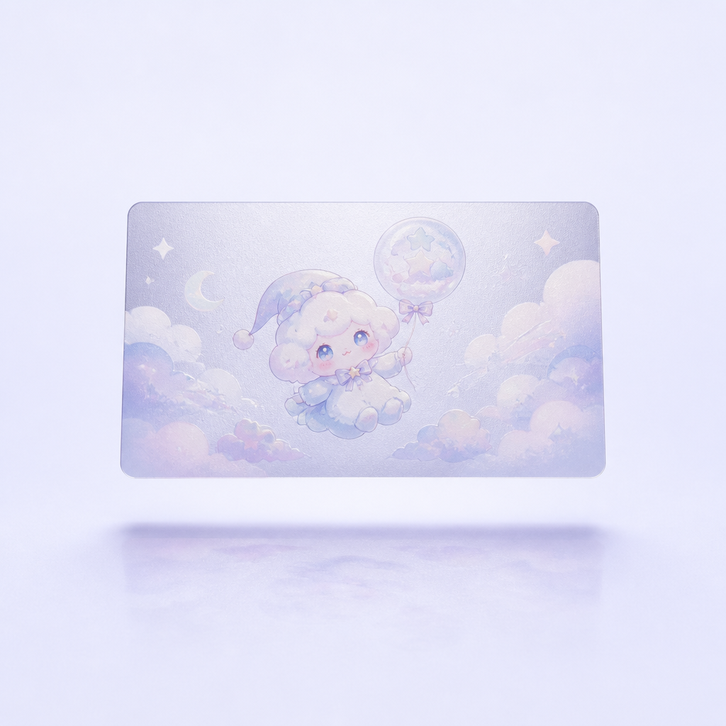 Custom Frosted Translucent Photocard Ultra-Thin Matte Clear PVC Acrylic Cards for Anime Merch and Journal Collectibles