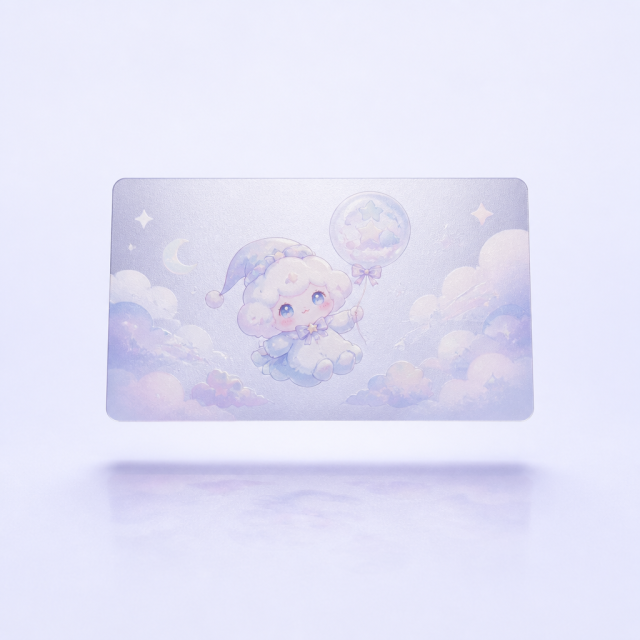 Custom Frosted Translucent Photocard Ultra-Thin Matte Clear PVC Acrylic Cards for Anime Merch and Journal Collectibles