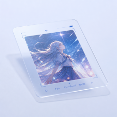 Custom Transparent Viewfinder Photo Cards - Ultra-Thin Clear Plastic Cards - STANDARD GIFTS
