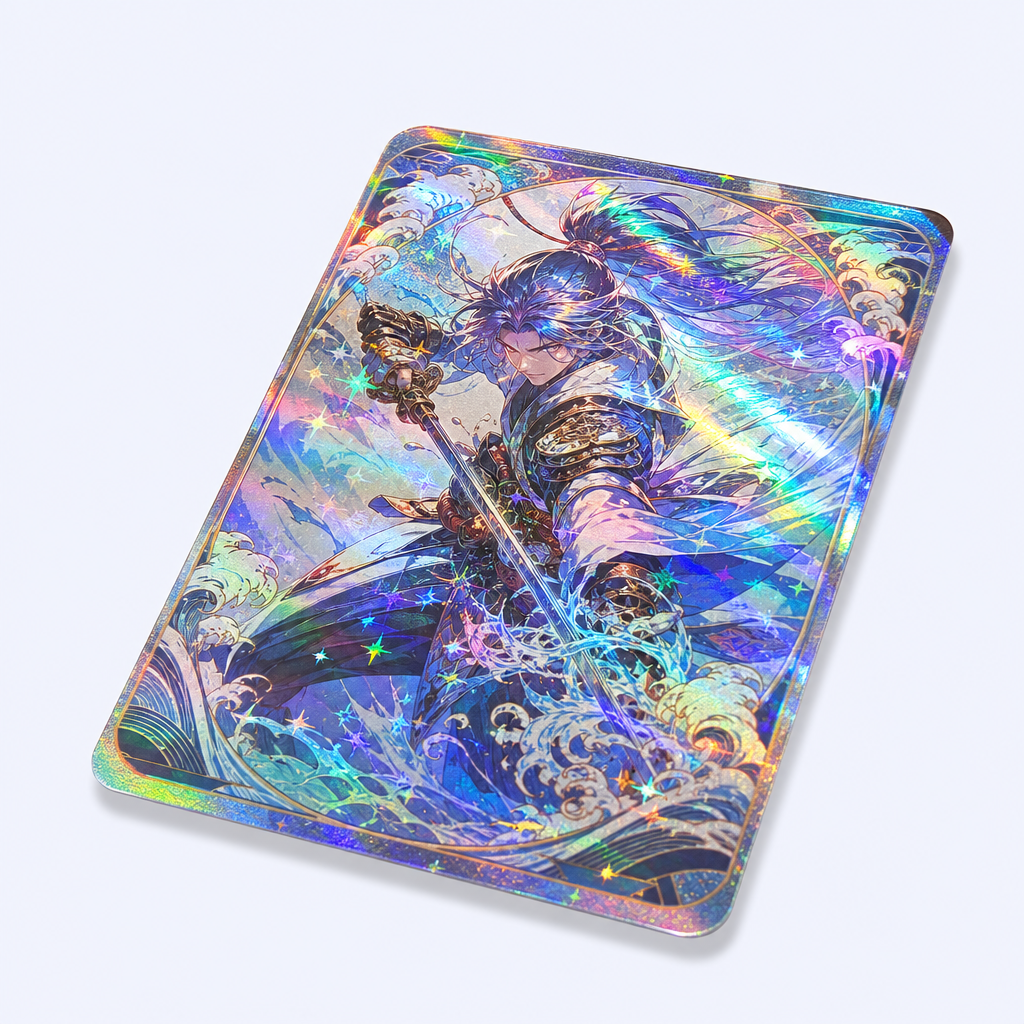 Custom Holographic Photo Cards Ultra Thin Laser Anime Trading Cards by STANDARD GIFTS