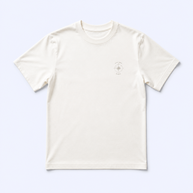 Custom Small Chest Logo T-Shirt - Heavyweight Cotton Team Uniform by STANDARD GIFTS