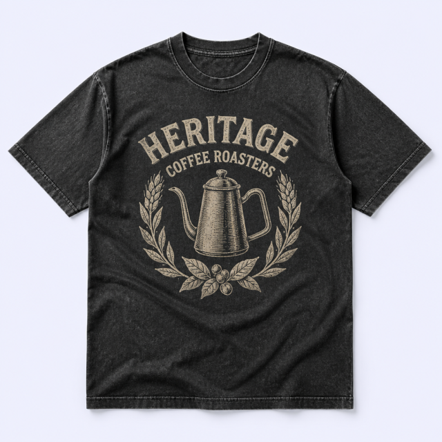 Custom Vintage Distressed Graphic T-Shirts - Heavyweight Retro Streetwear - STANDARD GIFTS