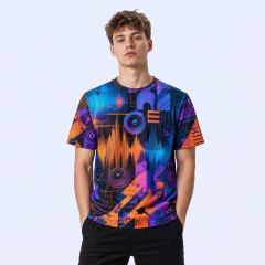 Custom Full-Print Graphic T-Shirts - Oversized Event Streetwear - STANDARD GIFTS