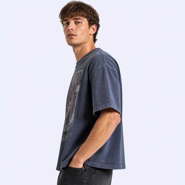 Custom Vintage Distressed Graphic T-Shirts - Heavyweight Retro Streetwear - STANDARD GIFTS