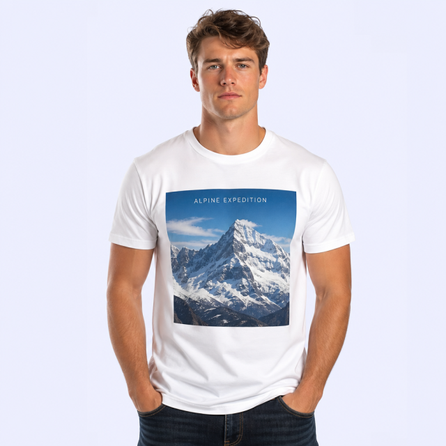 Custom Realistic Photo Print T-Shirts - Commemorative Apparel - STANDARD GIFTS