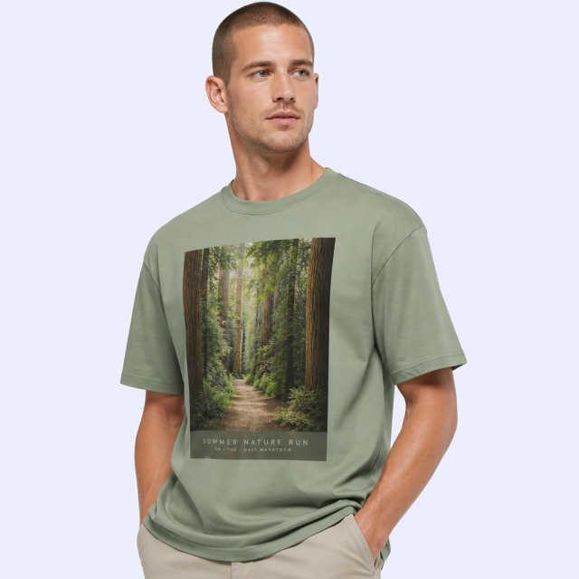 Custom Realistic Photo Print T-Shirts - Commemorative Apparel - STANDARD GIFTS