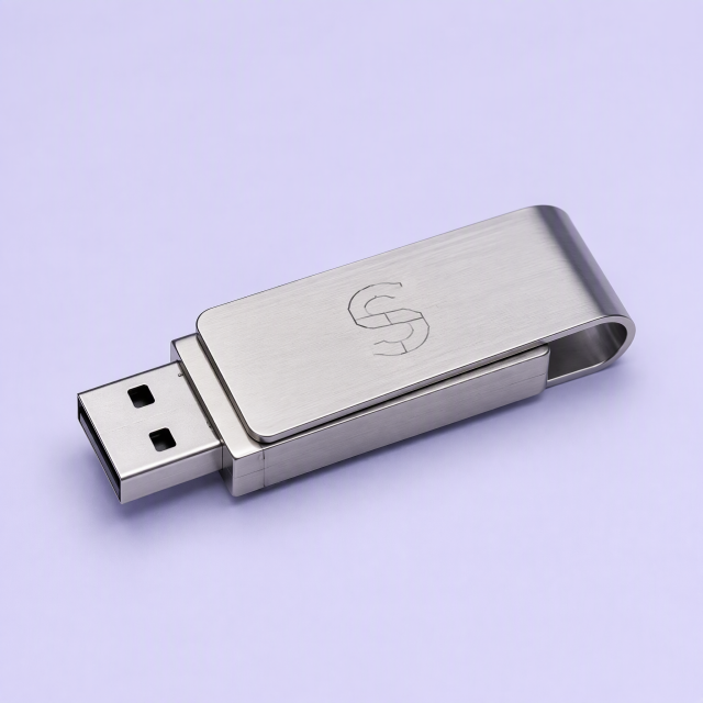 Custom Swivel USB Flash Drive