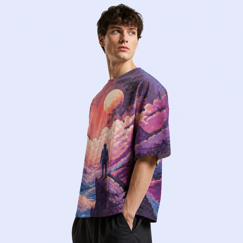 Custom Full-Print Graphic T-Shirts - Oversized Event Streetwear - STANDARD GIFTS