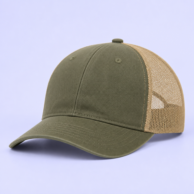 Custom 3D Puff Embroidery Trucker Hat