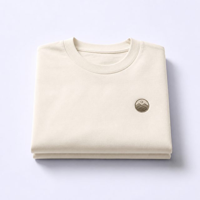 Custom Small Chest Logo T-Shirt - Heavyweight Cotton Team Uniform by STANDARD GIFTS