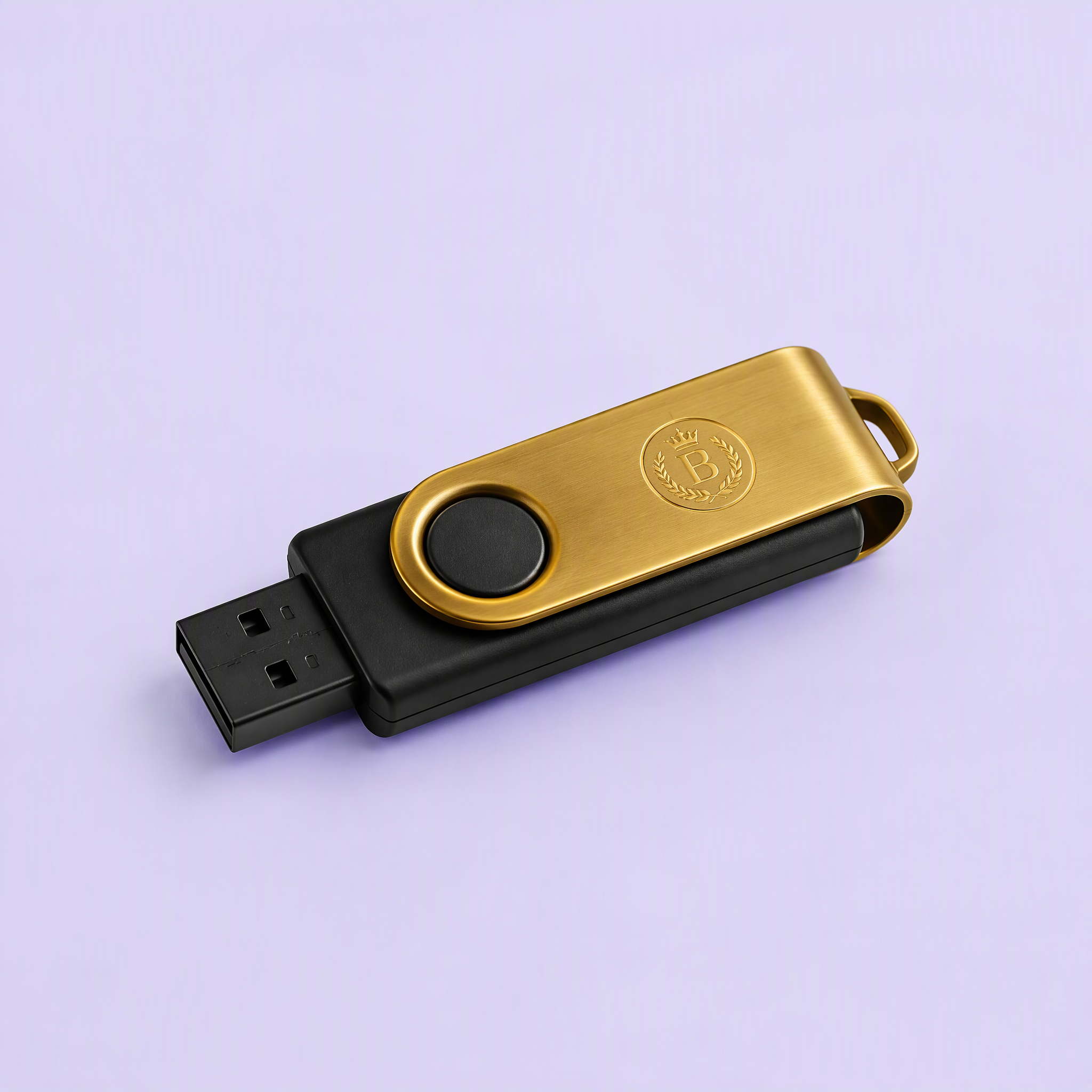Custom Swivel USB Flash Drive