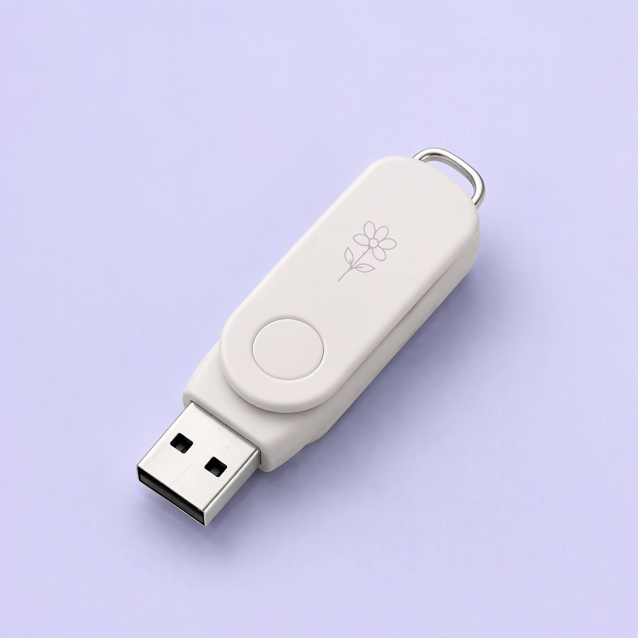 Custom Swivel USB Flash Drive