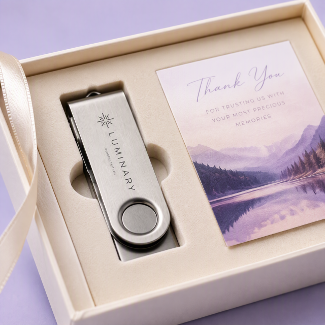 Custom USB Flash Drive Gift Box