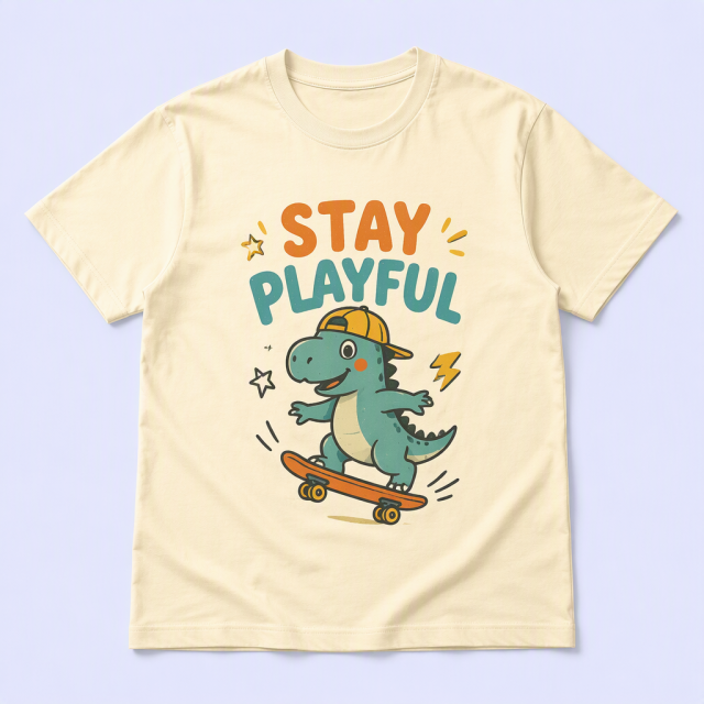 Custom Cartoon Graphic T-Shirts - STANDARD GIFTS Relaxed Fit Streetwear Tees