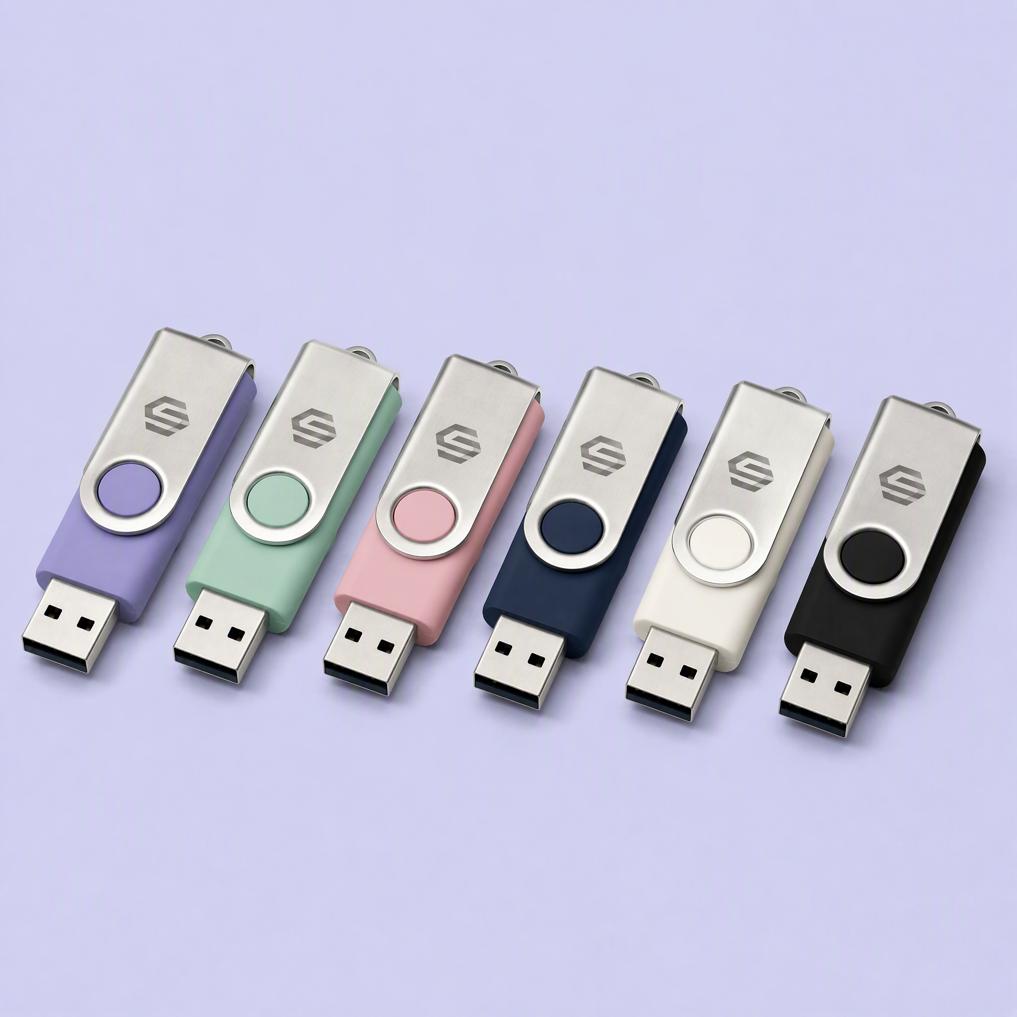Custom Swivel USB Flash Drive