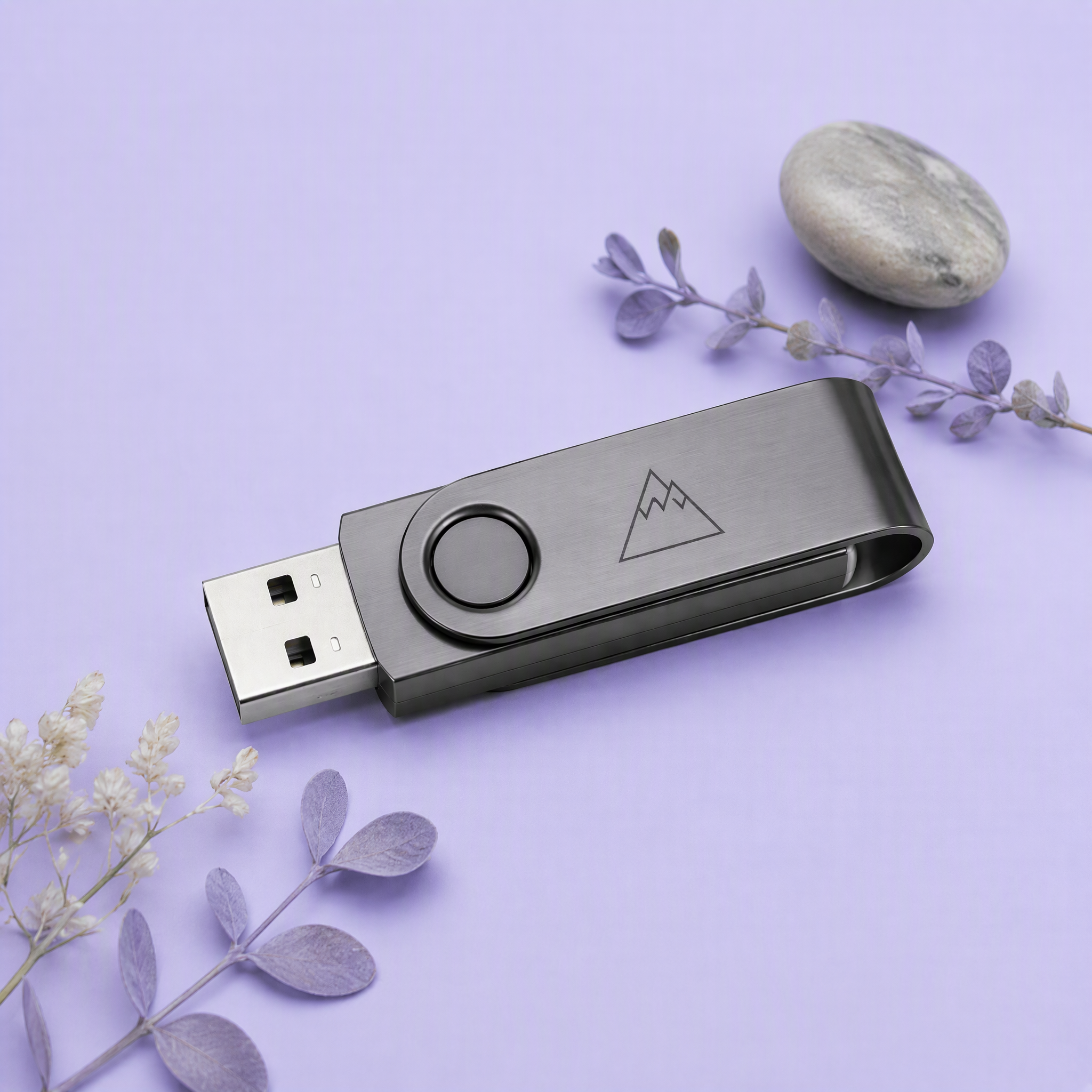 Custom Swivel USB Flash Drive