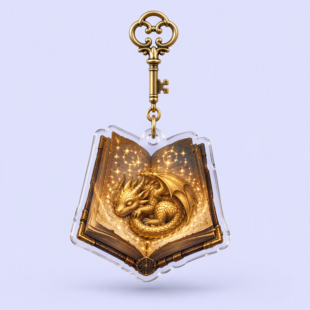 Custom Acrylic Keychains for Independent Artists & Etsy Sellers – Turn Your Illustrations into Premium Die-Cut Acrylic Charms with Custom Clasps