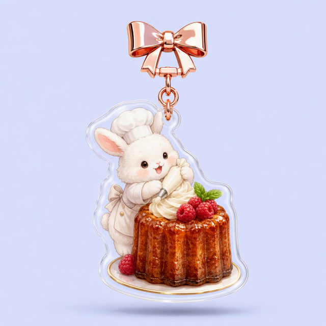 Custom Acrylic Keychains for Independent Artists & Etsy Sellers – Turn Your Illustrations into Premium Die-Cut Acrylic Charms with Custom Clasps