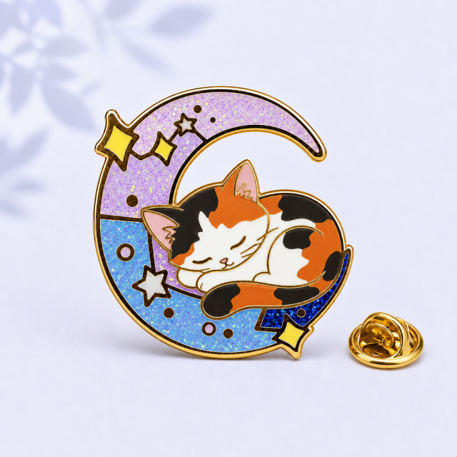 Custom Hard Enamel Pins - Low MOQ Lapel Badges - STANDARD GIFTS