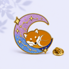 Custom Hard Enamel Pins - Low MOQ Lapel Badges - STANDARD GIFTS