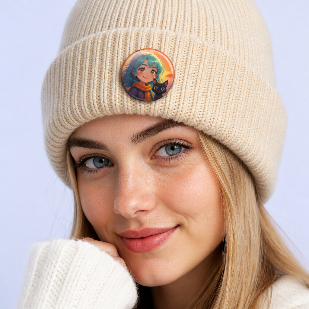 Custom Printed Epoxy Dome Lapel Pins - Full Color Acrylic & Metal Badges for Merch and Events by Standard Gifts