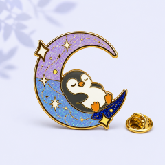 Custom Hard Enamel Pins - Low MOQ Lapel Badges - STANDARD GIFTS