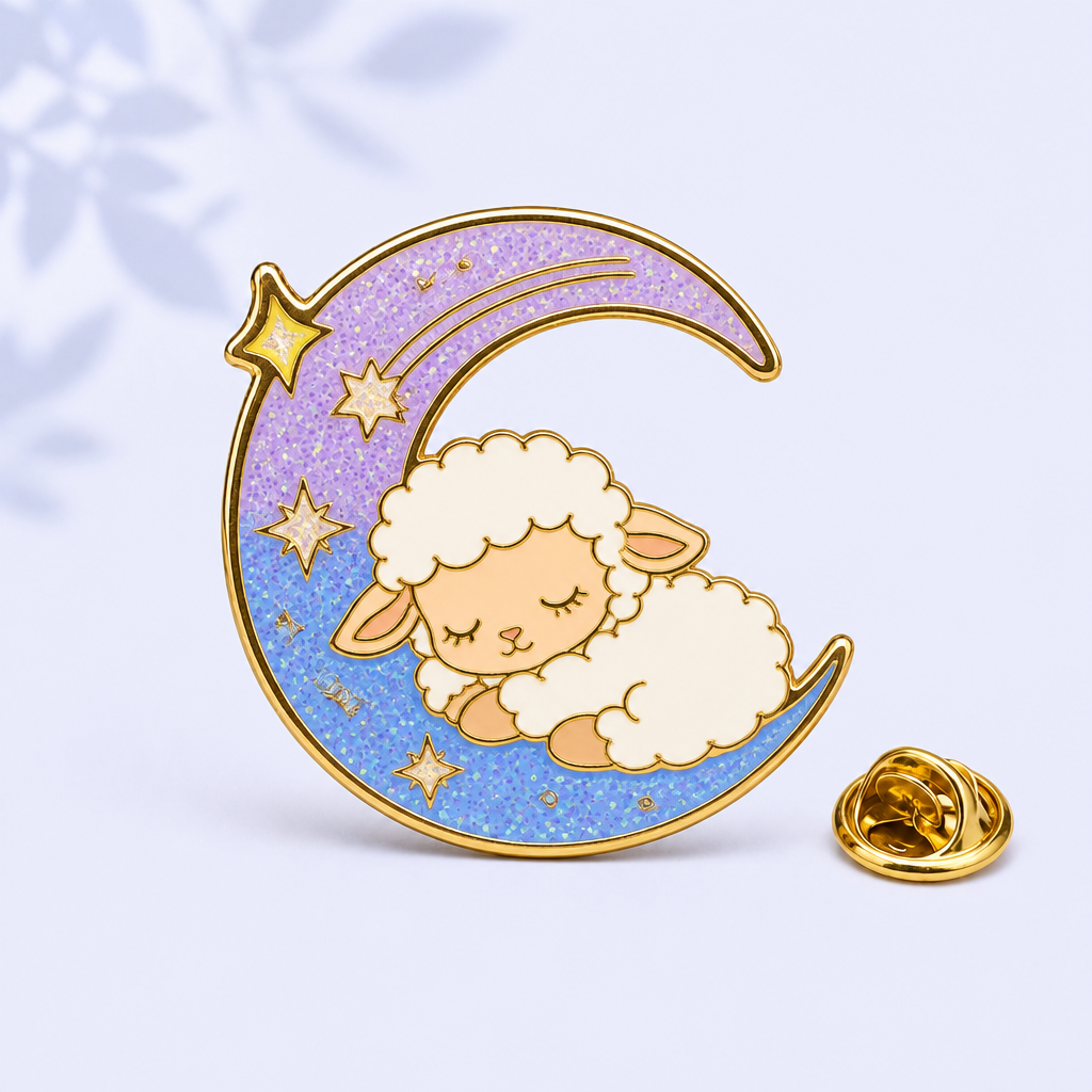 Custom Hard Enamel Pins - Low MOQ Lapel Badges - STANDARD GIFTS