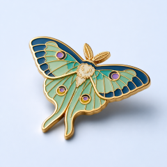 Custom Soft Enamel Pins - Die Struck Metal Badges - STANDARD GIFTS