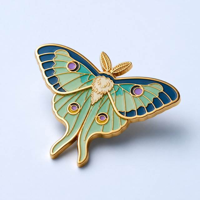 Custom Soft Enamel Pins - Die Struck Metal Badges - STANDARD GIFTS