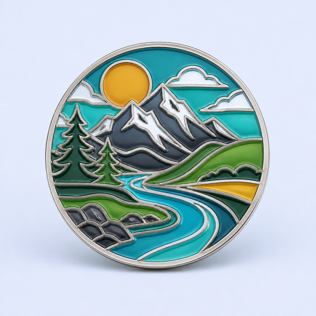 Custom Soft Enamel Pins - Die Struck Metal Badges - STANDARD GIFTS