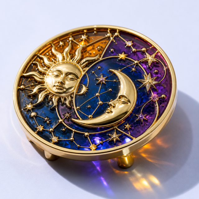 Custom Translucent Stained Glass Metal Lapel Pins by STANDARD GIFTS