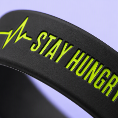 Custom Debossed Silicone Wristbands Bulk Wholesale | Factory-Direct Waterproof Athletic Rubber Bracelets with Color-Filled Logo