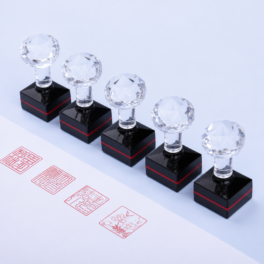 STANDARD GIFTS Aesthetic Custom Stamps - Personalized Craft, Journal & Business Sealing Collection