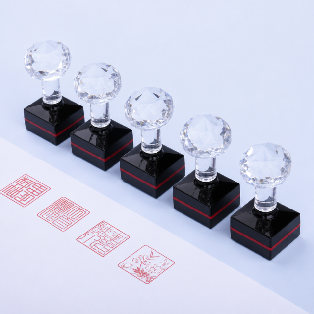 STANDARD GIFTS Aesthetic Custom Stamps - Personalized Craft, Journal & Business Sealing Collection