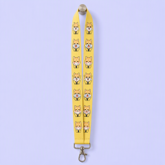 Custom Anime Sublimation Lanyard with Swivel Lobster Clasp