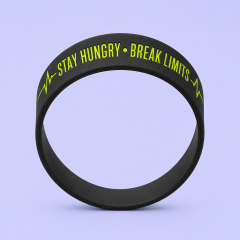 Custom Debossed Silicone Wristbands Bulk Wholesale | Factory-Direct Waterproof Athletic Rubber Bracelets with Color-Filled Logo