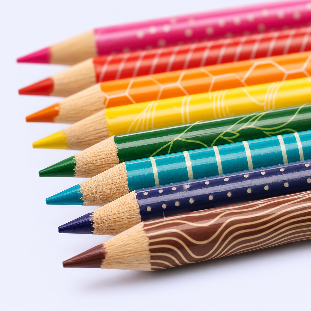 STANDARD GIFTS Custom Colored Pencils - Premium Personalized Art Drawing Set