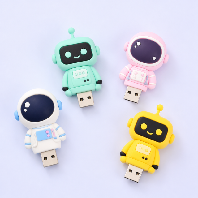 Custom 3D Silicone Figurine USB Flash Drive by STANDARD GIFTS
