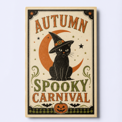 Custom Halloween Promotional Posters - Premium Spooky Event Art Prints by STANDARD GIFTS