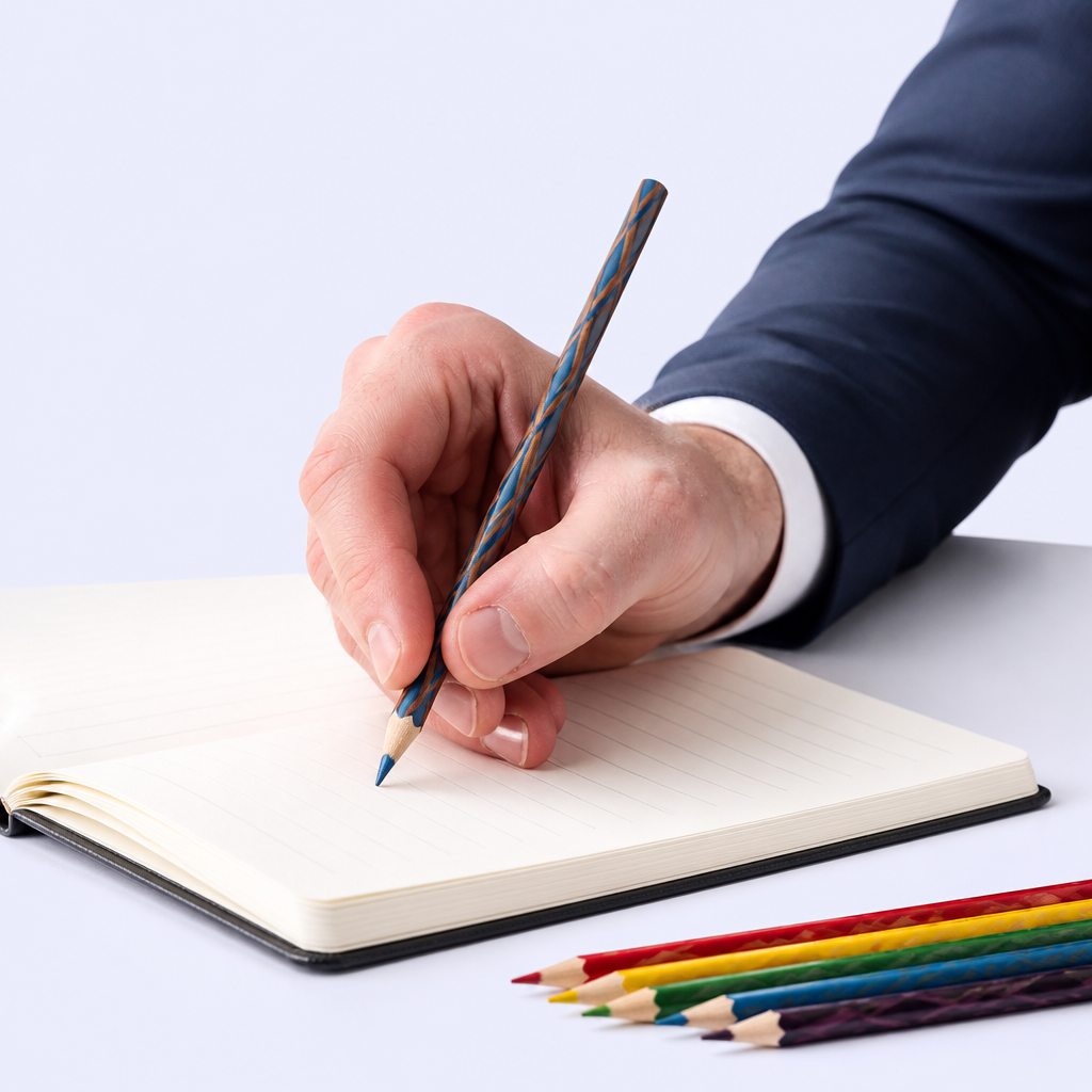 STANDARD GIFTS Custom Colored Pencils - Premium Personalized Art Drawing Set