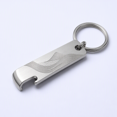 Custom Metal Bottle Opener Keychain - STANDARD GIFTS