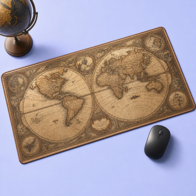 STANDARD GIFTS Custom Full Desk Mouse Pad - Waterproof Extra Large Gaming and Office Desk Mat