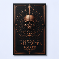 Custom Halloween Promotional Posters - Premium Spooky Event Art Prints by STANDARD GIFTS